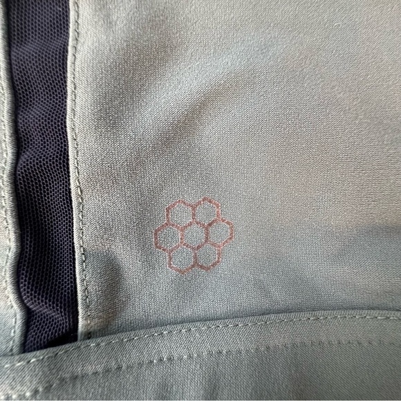 Honeycut bra top olive green and black racer back size small - Picture 3 of 4